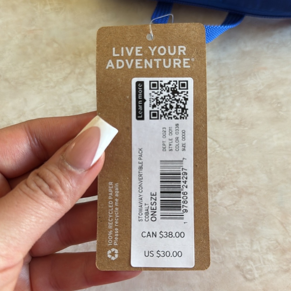 Eddie Bauer Stowaway Packable Waist Pack - Picture 3 of 3